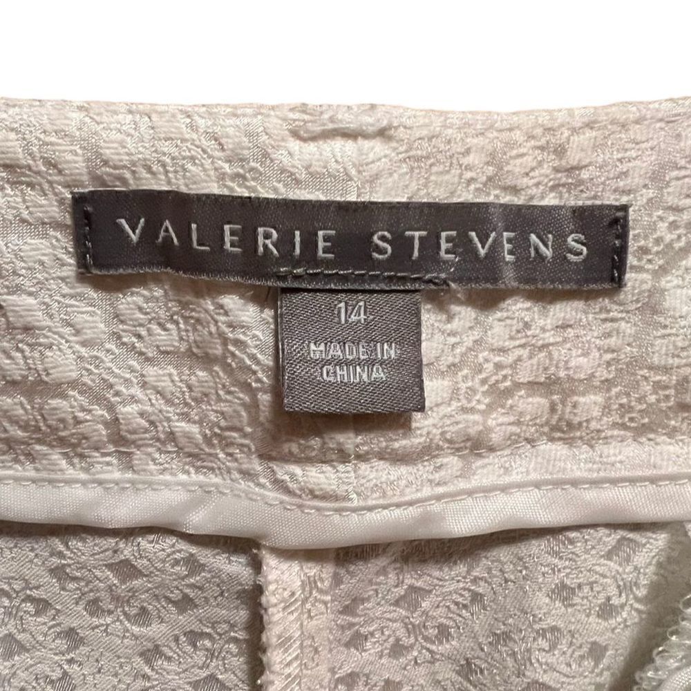 Valerie Stevens Women's Straight Pants Beige Size 14 - Picture 4 of 6